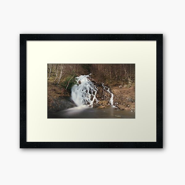 Allt Mor: Long Exposure 6 Framed Art Print