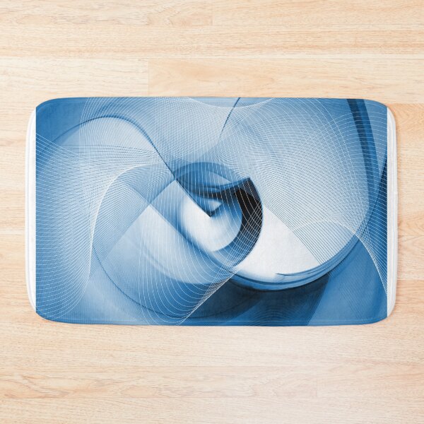 Artikelvorschau, Fraktal in blau - Fractal in blue entworfen und verkauft von harietteh.