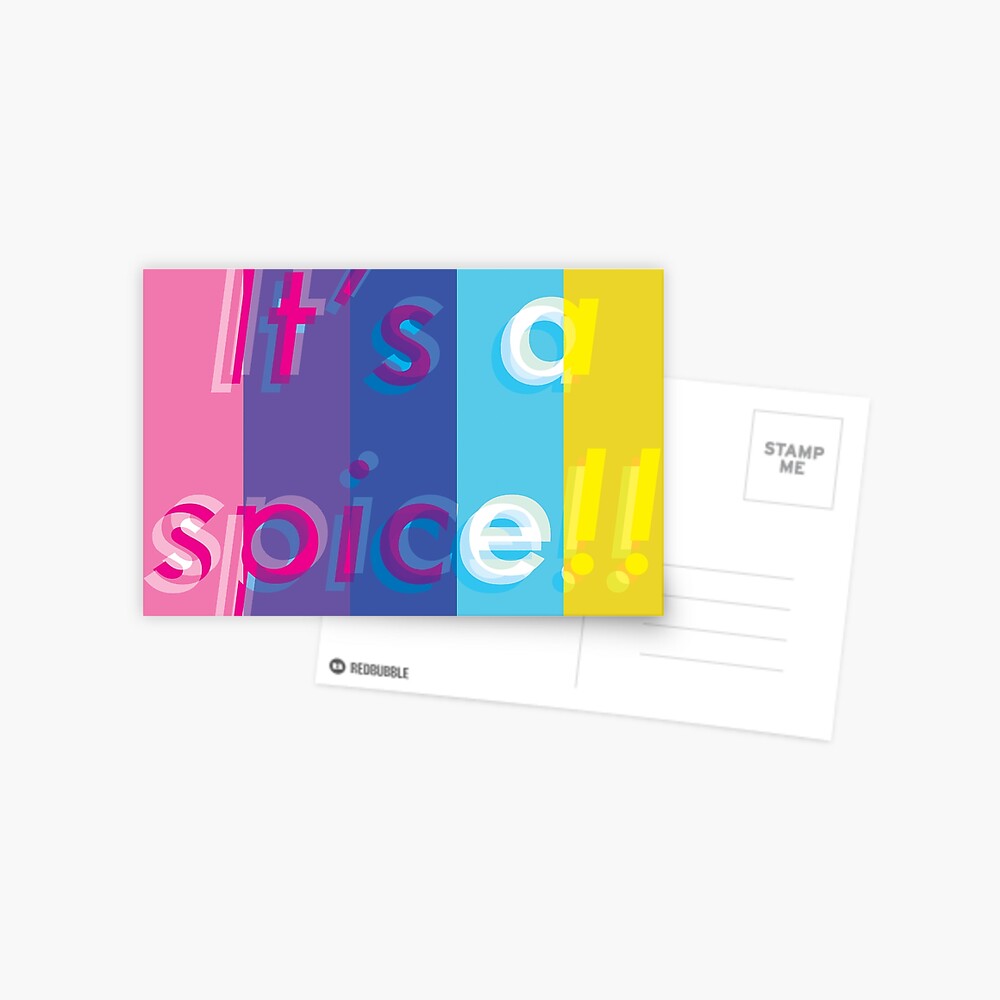 It's a spice!! Postcard