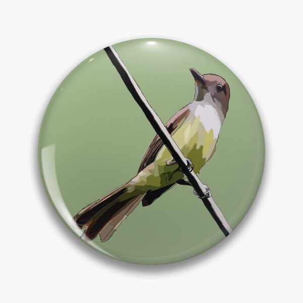 Item preview, Dusky-capped Flycatcher designed and sold by LeeleeS5.