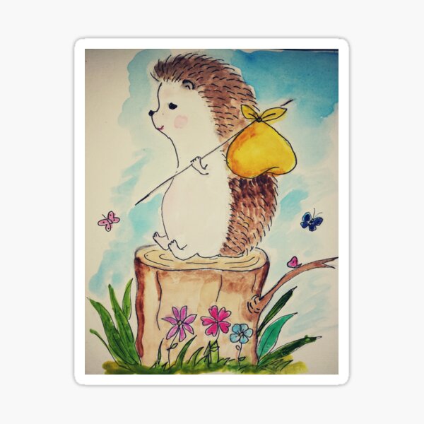 Item preview, Hedgie at Pic nic designed and sold by Sifan.