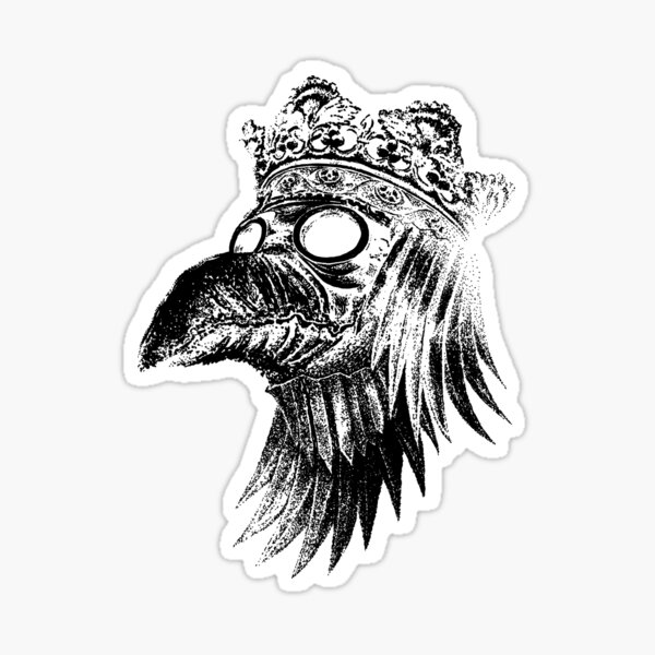 Scp Plague Doctor Stickers Redbubble