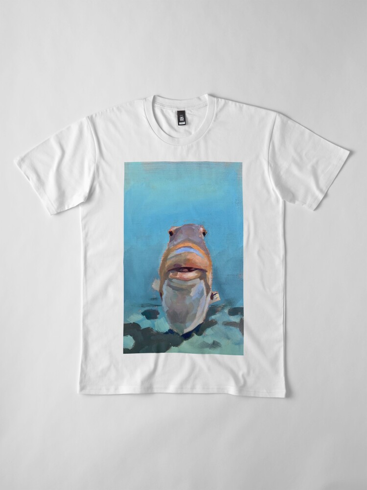 Staring Fish | Premium T-Shirt