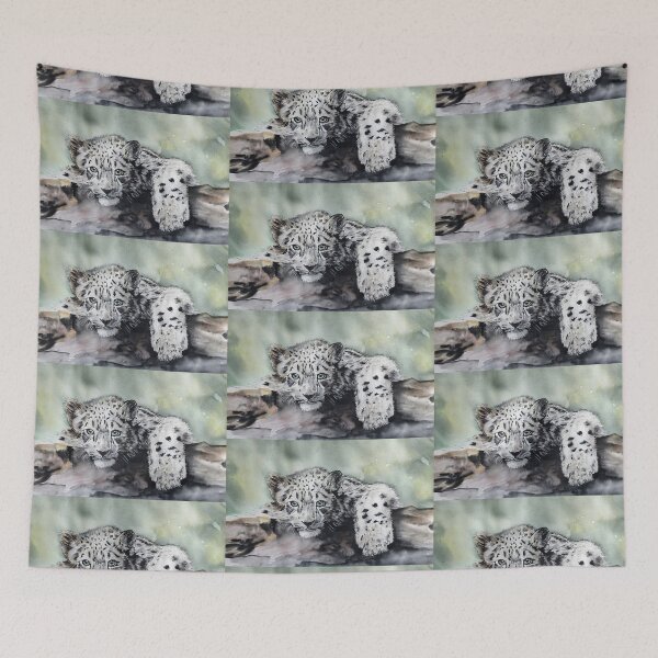 Item preview, Snow Leopard designed and sold by joelle Guillaume.