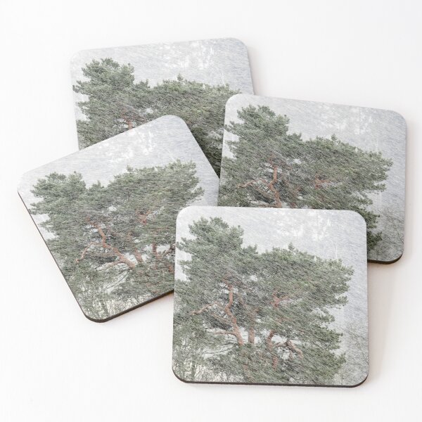 Item preview, 21.3.2020: Pine Tree in Snowstorm designed and sold by Petri Volanen.