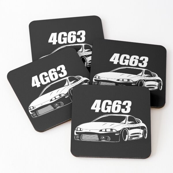4G63 Eclipse Coasters (Set of 4)