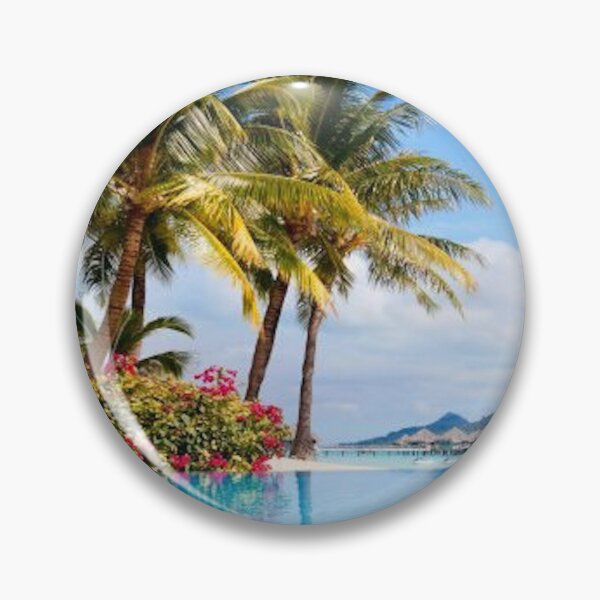 Artikelvorschau, Tropische Palmen in Tahiti - Paradies entworfen und verkauft von MindChirp.