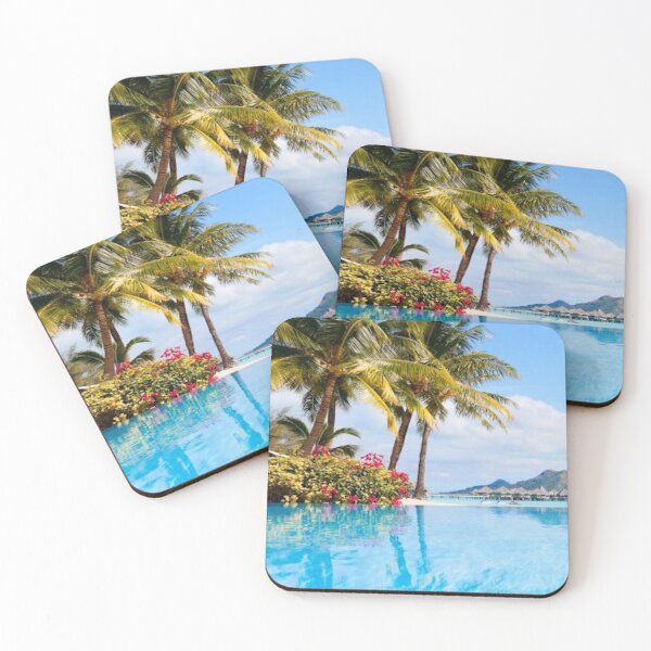 Item preview, Tropical palm trees in Tahiti - Paradise designed and sold by MindChirp.