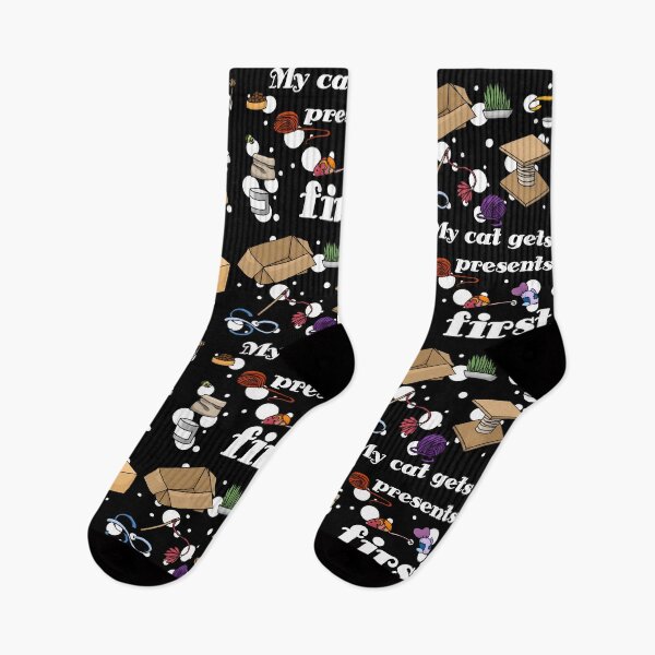 Item preview, My cat gets its presents first! - cat toys, cat supplies designed and sold by HighFives555.