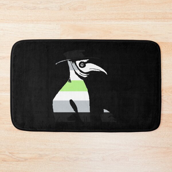 Item preview, Pride Cannot Be Quarantined Agender Flag Plague Doctor designed and sold by CaelanPride.