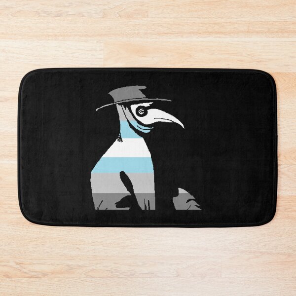 Item preview, Pride Cannot Be Quarantined Demiboy Flag Plague Doctor designed and sold by CaelanPride.