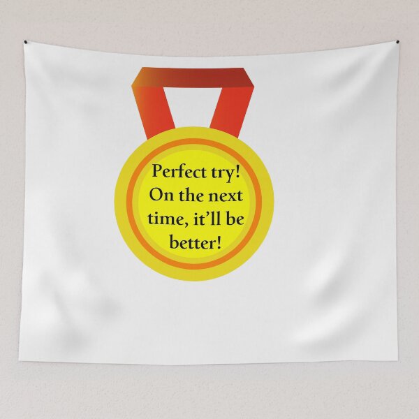 Item preview, Award #Perfect try. On the next time, it'll be better. designed and sold by SmileMiau.