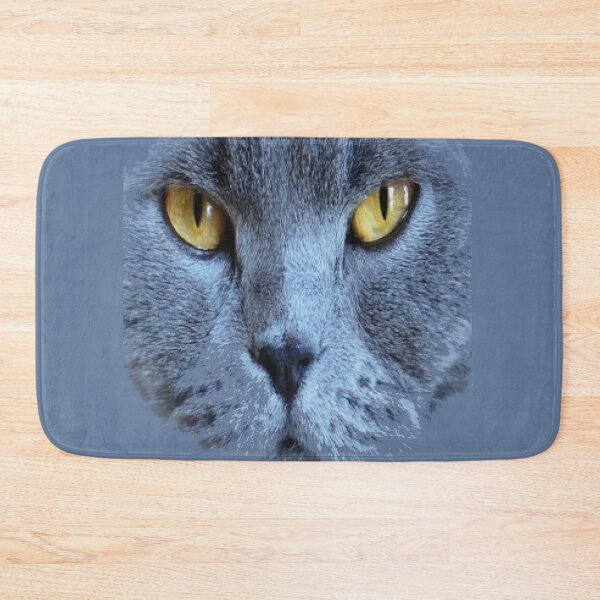 Item preview, Russian Blue Big Face Cat Feline Pet Cute designed and sold by Draculaura2009.
