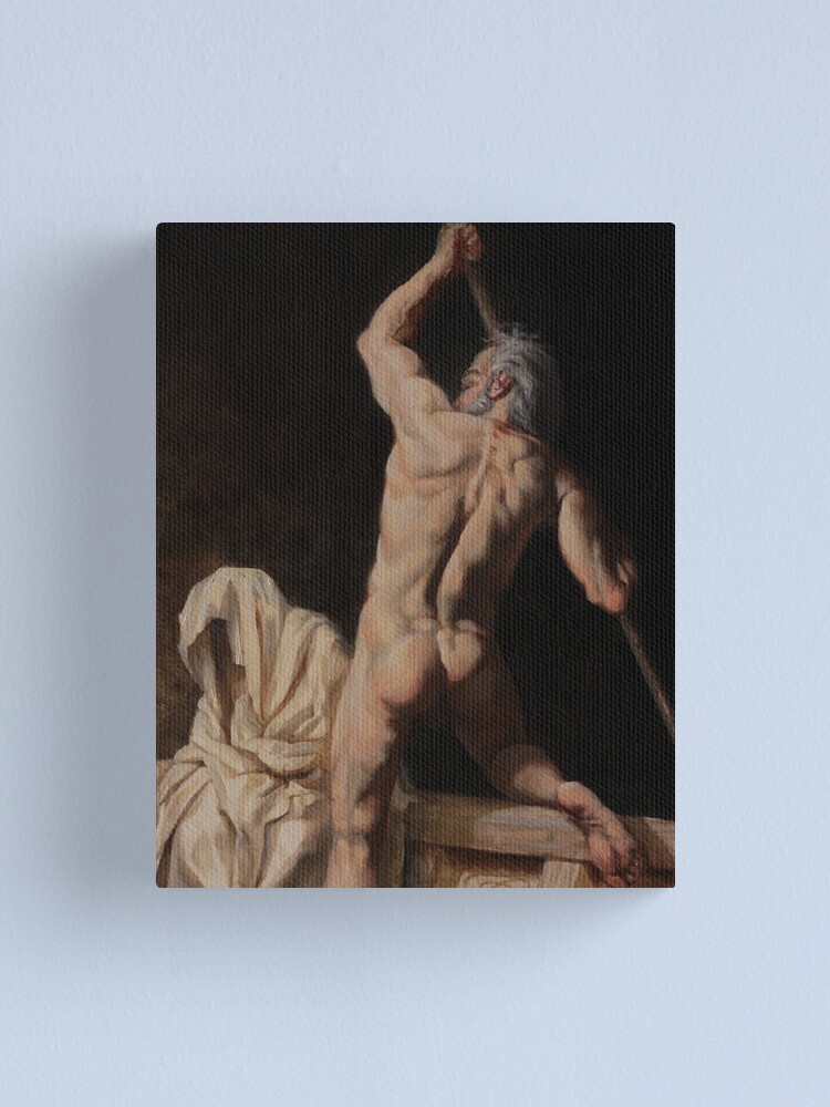 Thumbnail 2 of 3, Canvas Print, Charon the Ferryman designed and sold by Leo Plaw.