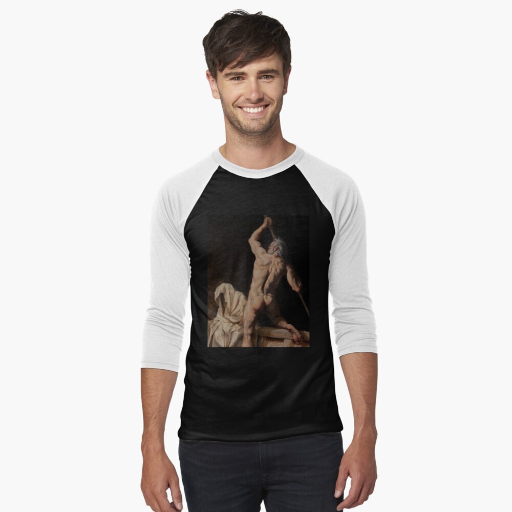 Item preview, Baseball ¾ Sleeve T-Shirt designed and sold by leoplaw.
