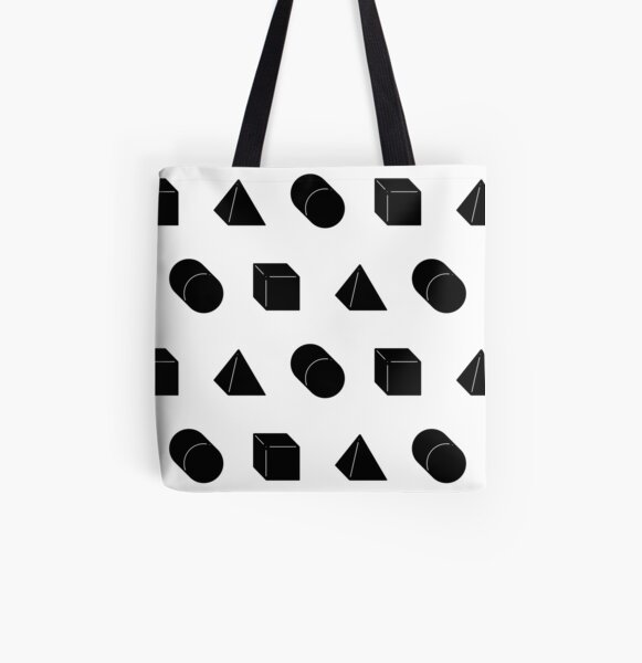 Shapes All Over Print Tote Bag