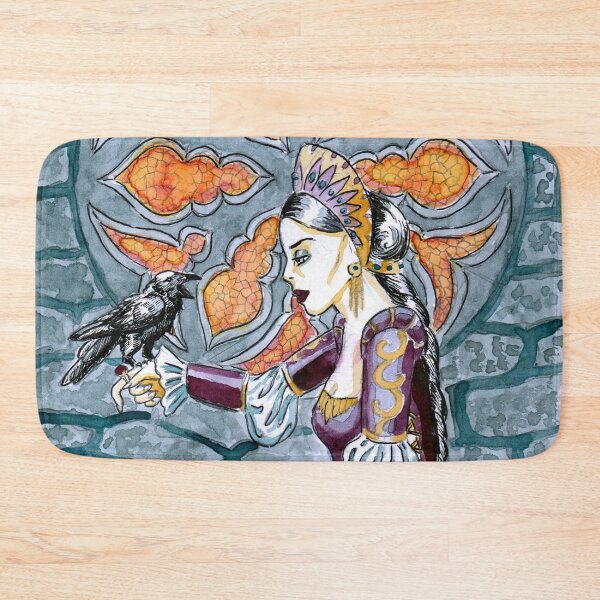 Item preview, Blodeuwedd At Her Window designed and sold by Rapunculus.