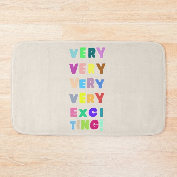 Item preview, Very Exciting! designed and sold by Abby Busis.