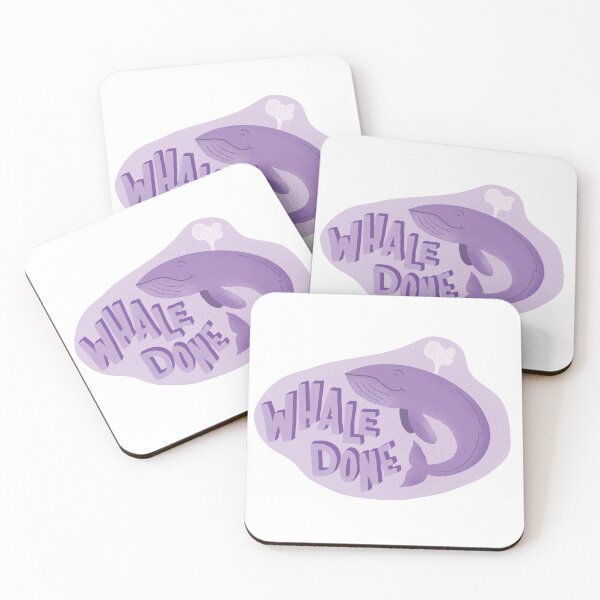 Item preview, Whale Done Animal Pun designed and sold by DavidAlan.