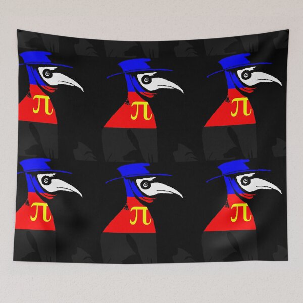 Item preview, Pride Cannot Be Quarantined Polyamorous Flag Plague Doctor designed and sold by CaelanPride.