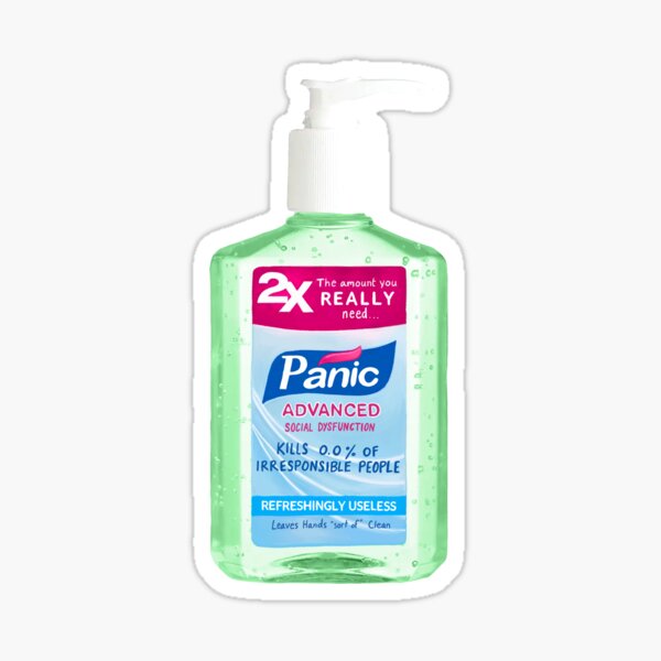 Item preview, Panic Purell designed and sold by Lindsey Gill.