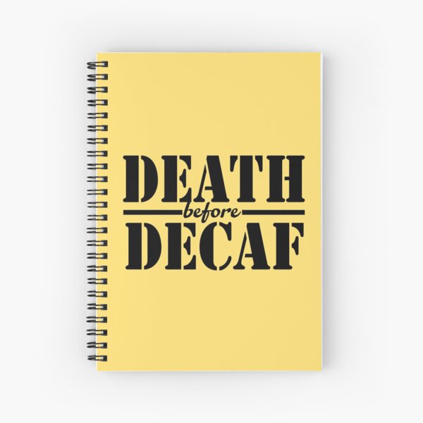 Item preview, Death before decaf designed and sold by maofdvora.