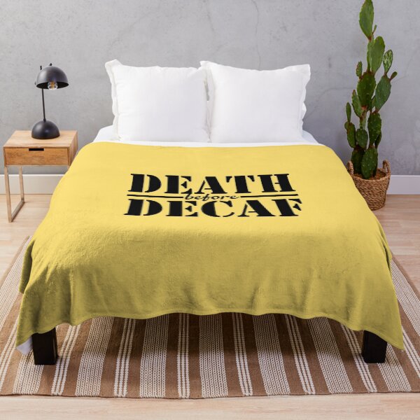 Item preview, Death before decaf designed and sold by maofdvora.