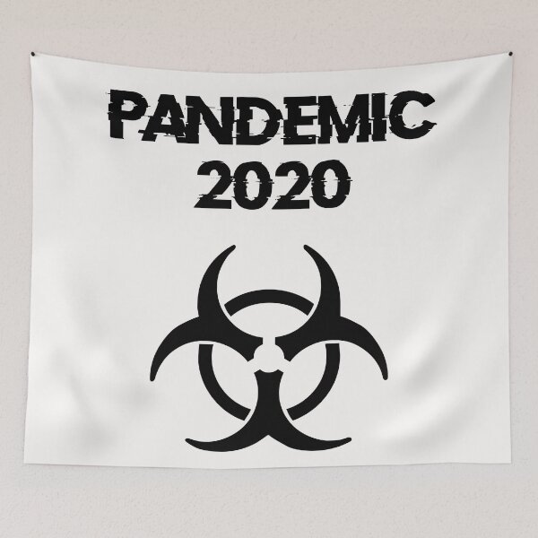 Item preview, Pandemic 2020 (White) designed and sold by DafyddEm.
