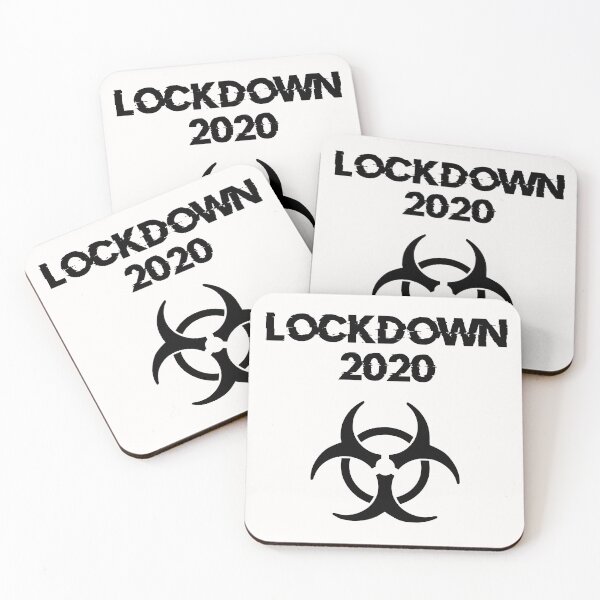 Item preview, Lockdown 2020 (White) designed and sold by DafyddEm.