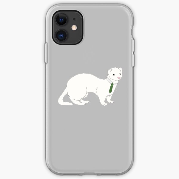 Draco Malfoy as a ferret iPhone Soft Case