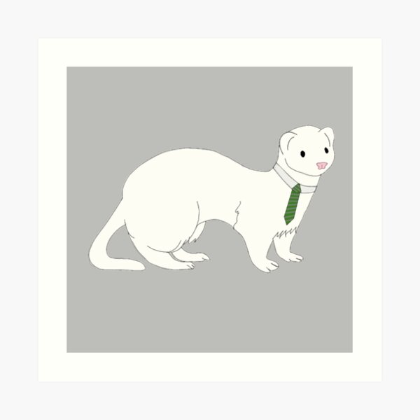 Draco Malfoy en furet Impression artistique