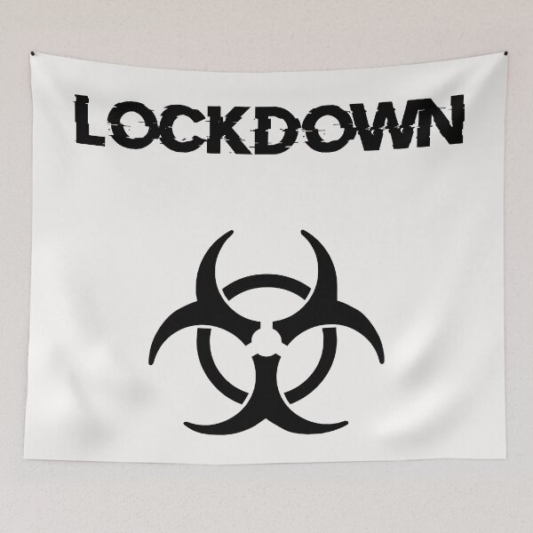 Item preview, Lockdown (White) designed and sold by DafyddEm.