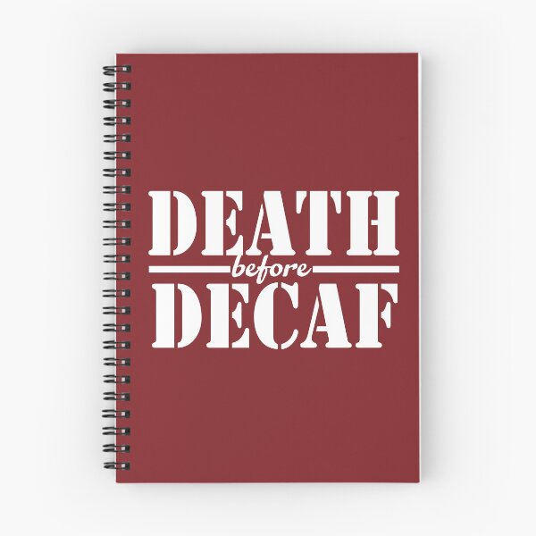 Item preview, Death before decaf designed and sold by maofdvora.