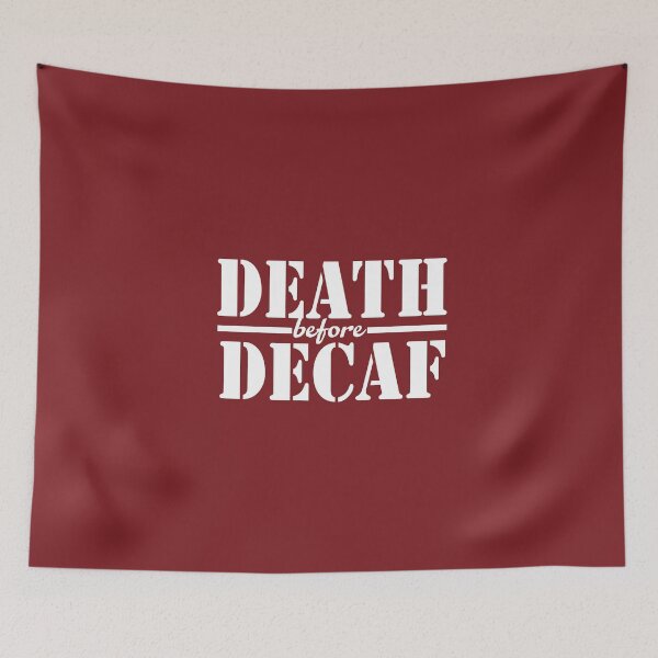 Item preview, Death before decaf designed and sold by maofdvora.