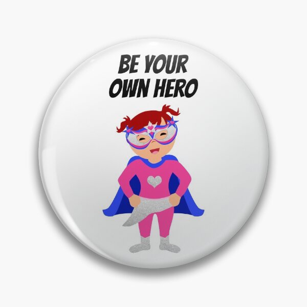 Item preview, Girl Power Female Empowerment Statement  -  Be Your Own Hero designed and sold by talgursmusthave.