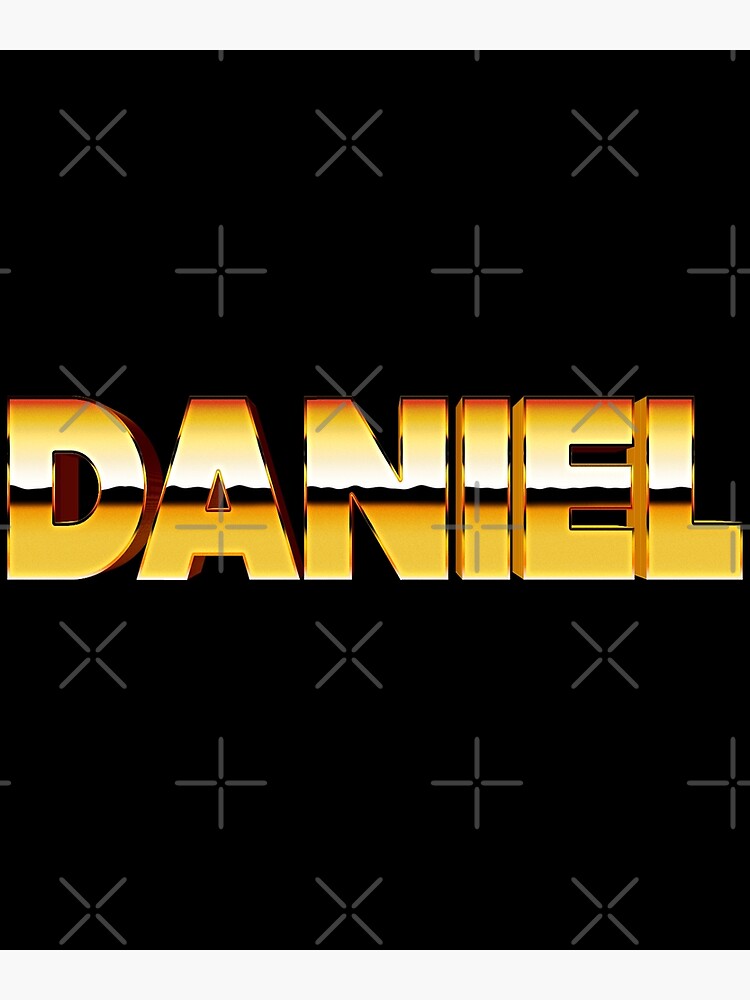 Pr nom Daniel Poster