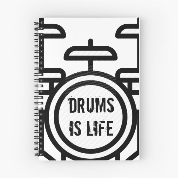 Item preview, Drums Slogan designed and sold by DanielDrumstrix.