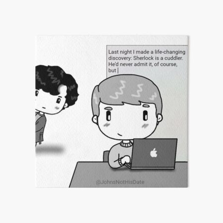 John's blog Art Board Print