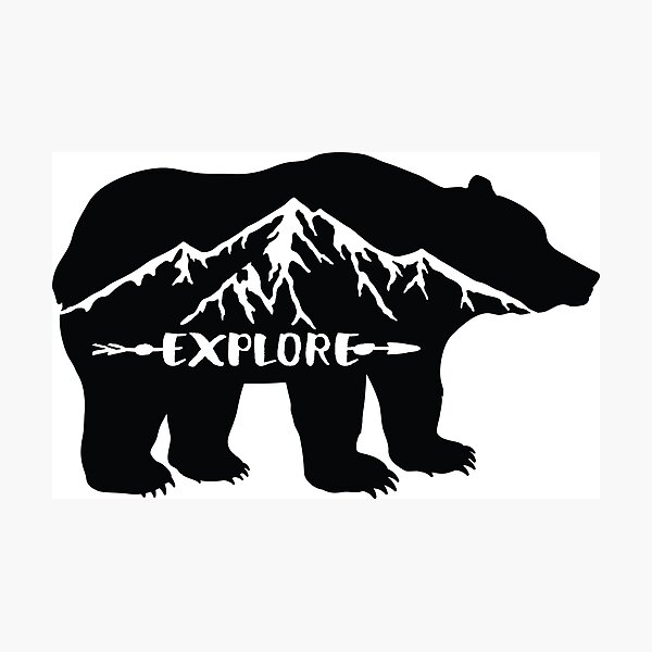 Item preview, Explore bear designed and sold by magz.
