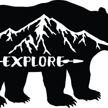 Artwork thumbnail, Explore bear by magz