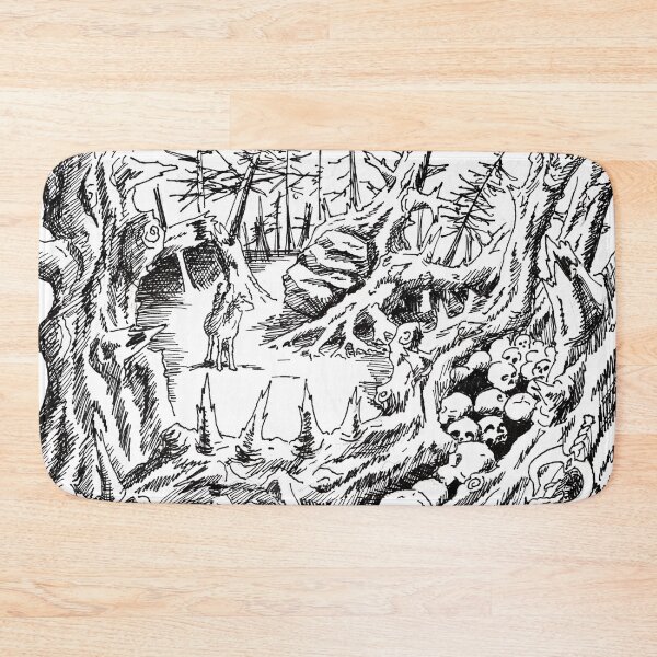 Item preview, In the Depths of the Nether Wood designed and sold by Rapunculus.