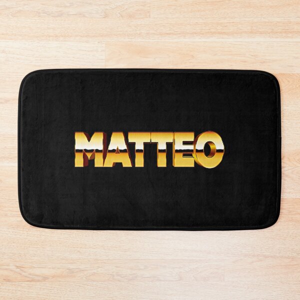 Item preview, First name Matteo designed and sold by wolfgangrainer.