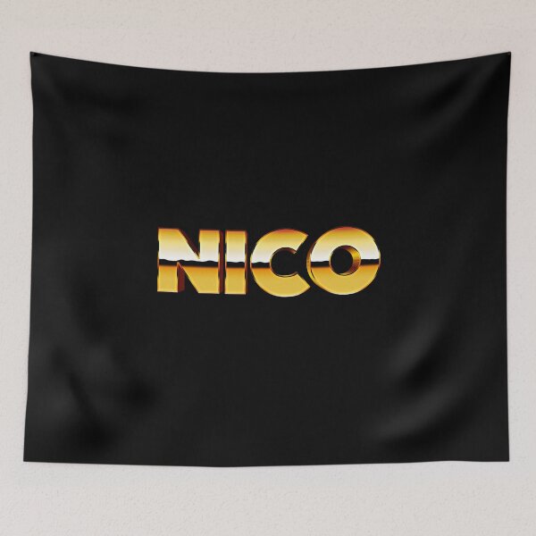 Item preview, First name Nico designed and sold by wolfgangrainer.
