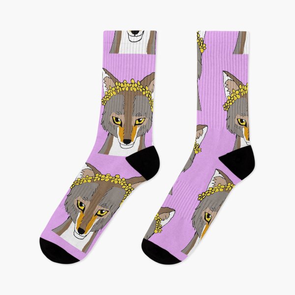 Item preview, Floral Coyote designed and sold by JulFrostDesigns.