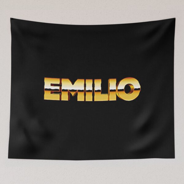 Item preview, First name Emilio designed and sold by wolfgangrainer.