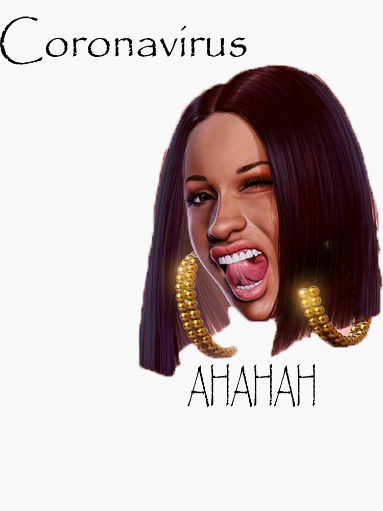 cardi b wap Sticker by ayamisbah