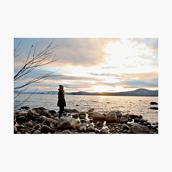 Lake Tahoe Sunset Photographic Print