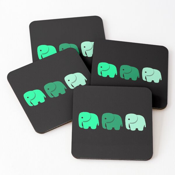 Item preview, Green Blue Cyan Shirt Elephant Shirt Cute Shirt Funny Shirt Animal Shirt Nature Shirt Africa Shirt Inspirational Shirt Sarcastic Shirt Pet Lover Shirt Birthday Gift  designed and sold by EpsilonEridani.