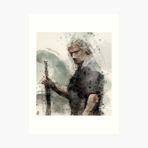 The Witcher Art Prints Redbubble