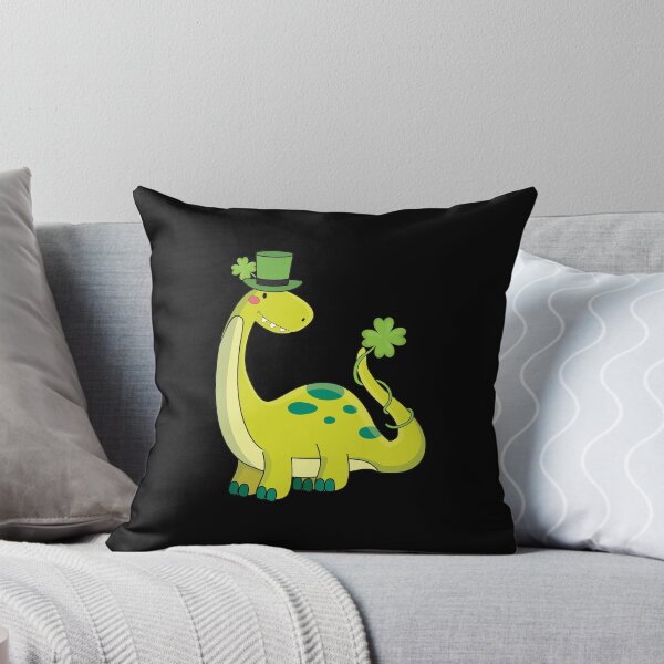 Item preview, Dinosaur St Patricks Day Dino Kids with Shamrock designed and sold by 2blackcherries.